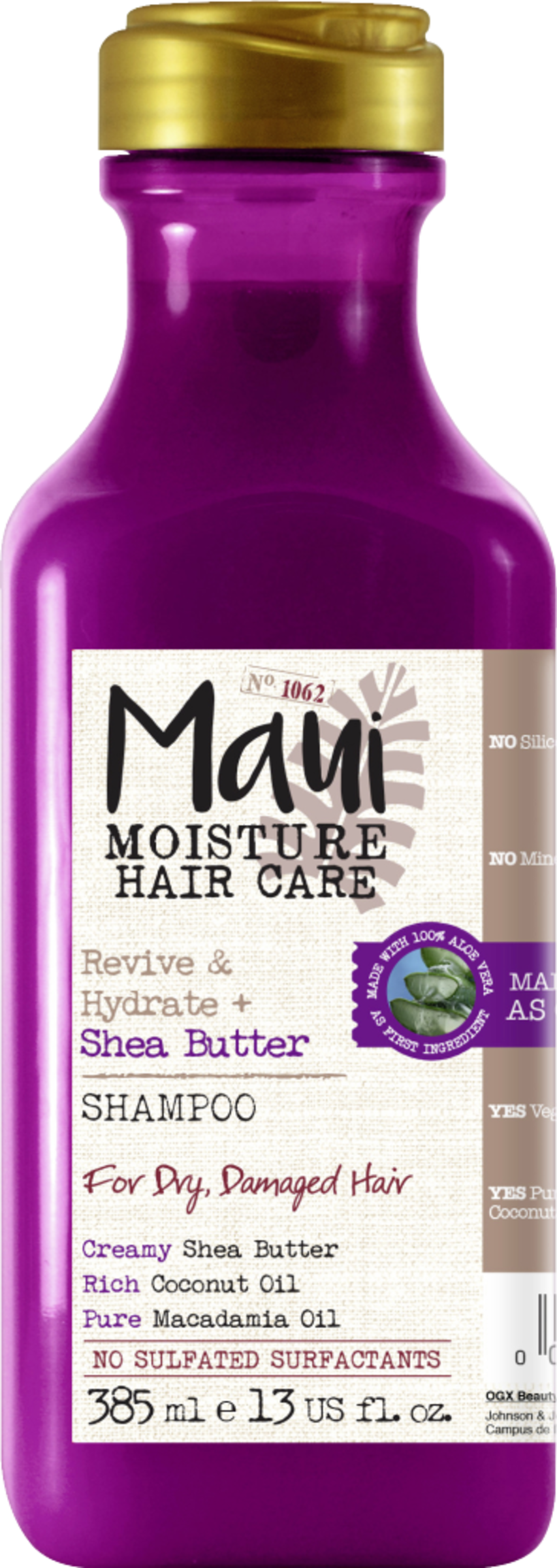 Шампунь Maui Moisture Revive & Hydrate + Shea Butter Shampoo
Шампунь Maui Moisture Revive & Hydrate + Shea Butter Shampoo