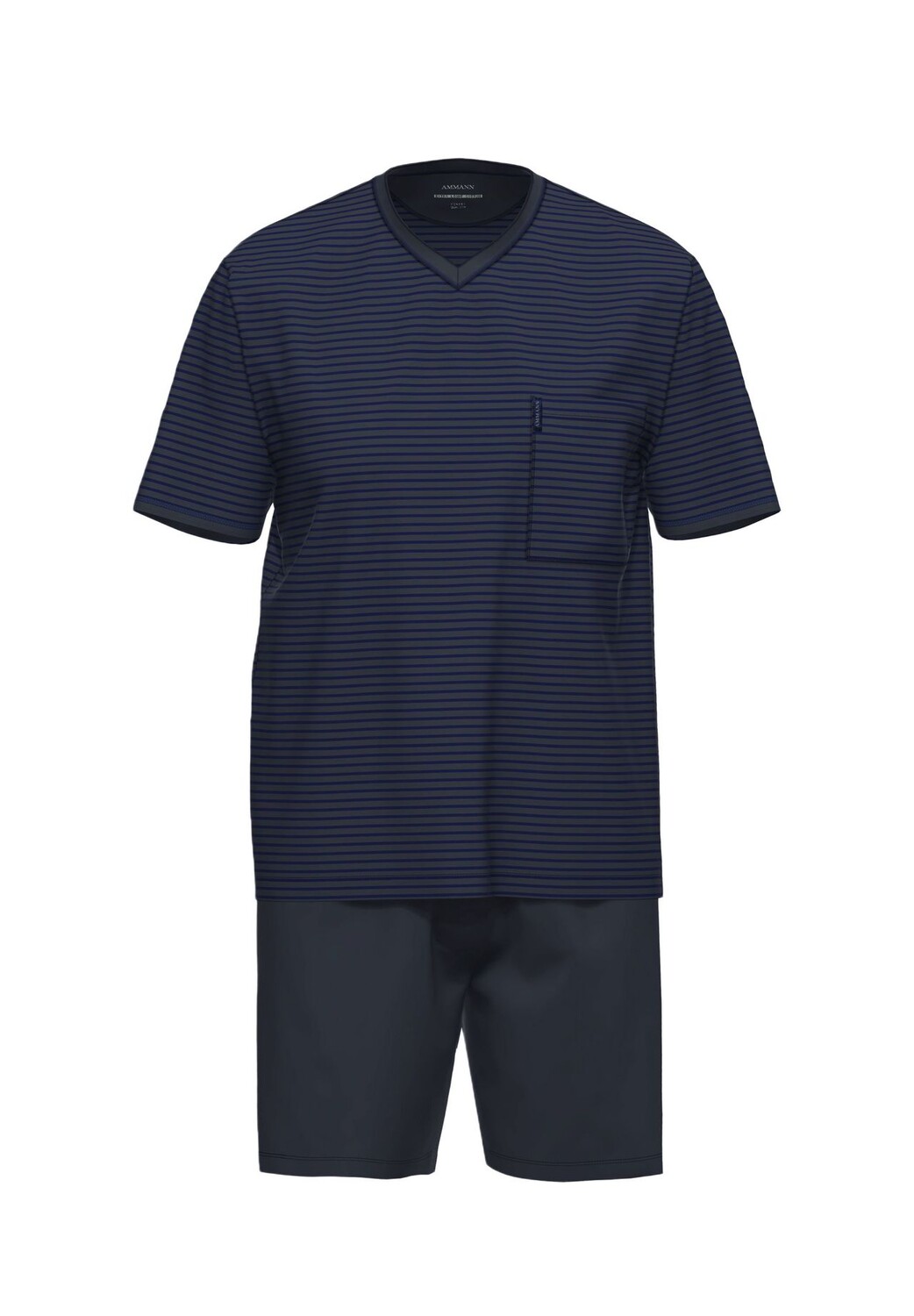 Пижамы Очень легкий хлопок AMMANN, цвет Total Eclipse
Пижамы Очень легкий хлопок AMMANN, цвет Total Eclipse