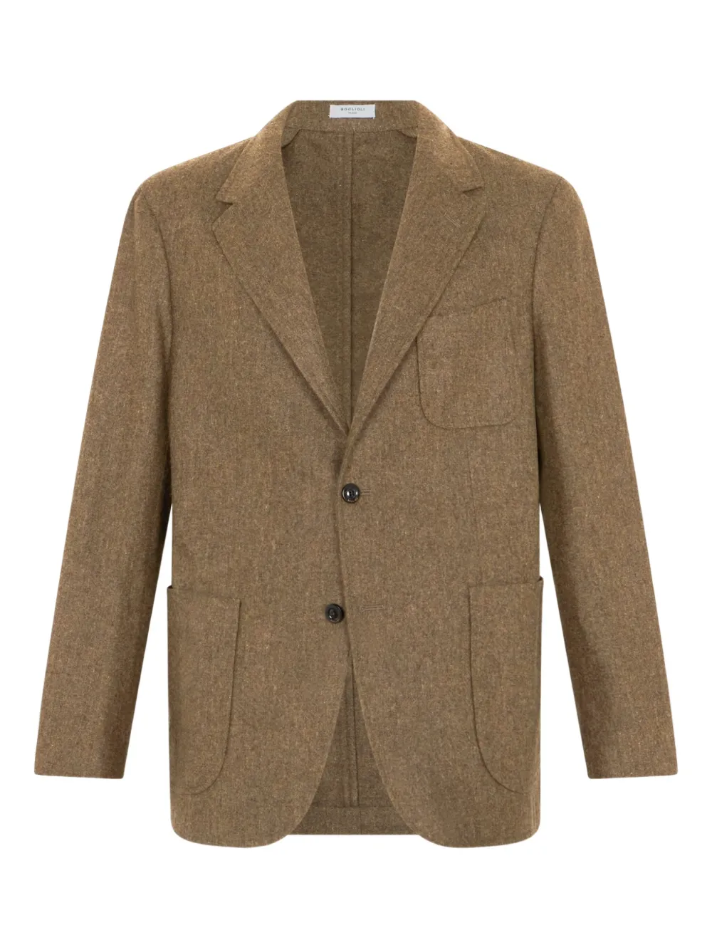 Пиджак с накладными карманами Boglioli, коричневый
Пиджак с накладными карманами Boglioli, коричневый