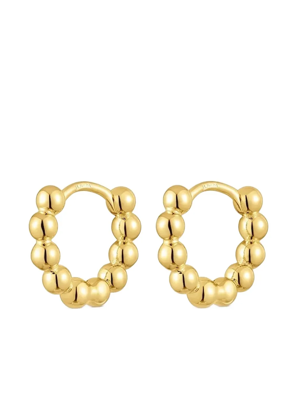 Серьги-кольца из бисера TOUS, золотой
Серьги-кольца из бисера TOUS, золотой