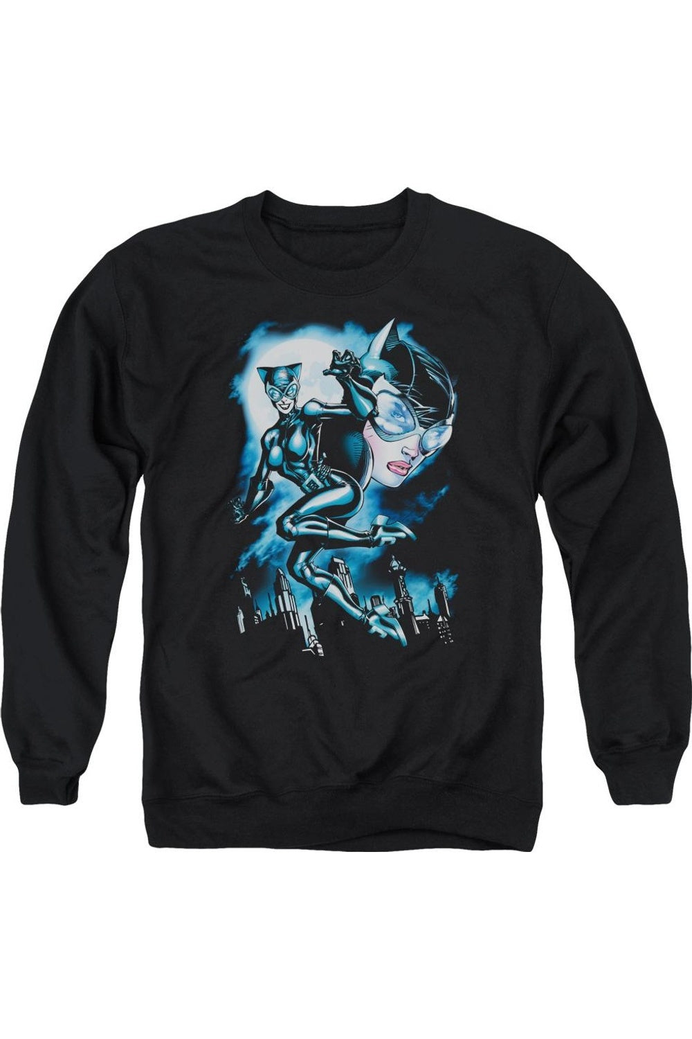 Толстовка Batman Moonlight Cat для взрослых с круглым вырезом Gildan, черный
Толстовка Batman Moonlight Cat для взрослых с круглым вырезом Gildan, черный