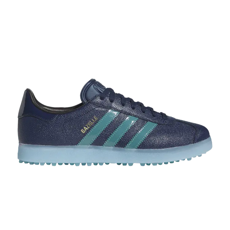 Кроссовки Adidas Gazelle Lux Spikeless Golf, Night Indigo Preloved Teal 
Кроссовки Adidas Gazelle Lux Spikeless Golf, Night Indigo Preloved Teal