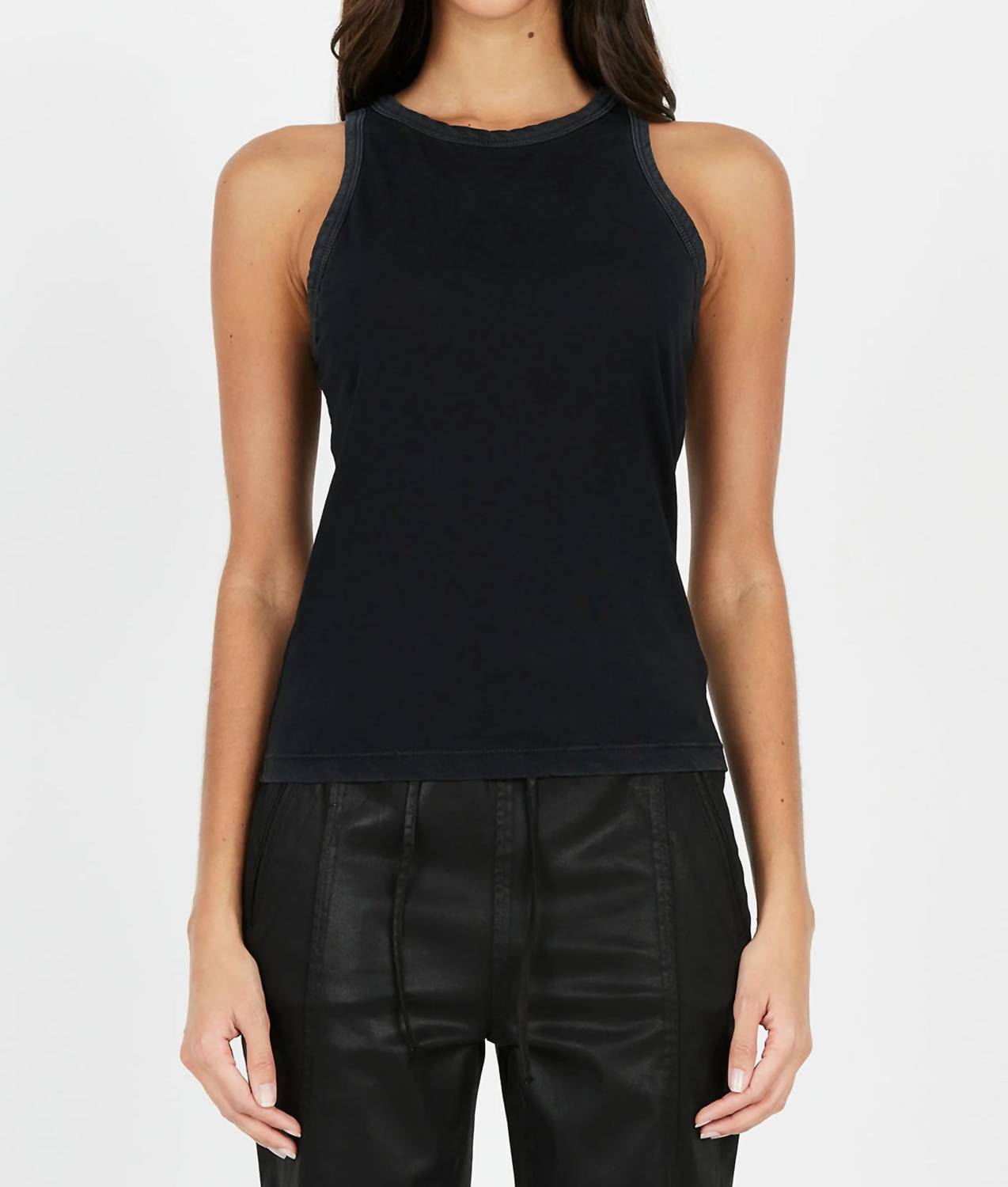 Майка Standard Tank In Vintage Black Cotton Citizen
Майка Standard Tank In Vintage Black Cotton Citizen