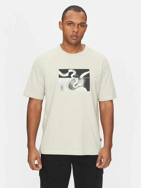 Футболка свободного кроя Barragan 50534919 Boss, бежевый
Футболка свободного кроя Barragan 50534919 Boss, бежевый