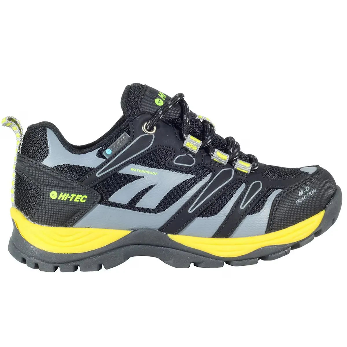 Muflon Low WP JR Hi-Tec детские горные ботинки, черный/желтый
Muflon Low WP JR Hi-Tec детские горные ботинки, черный/желтый