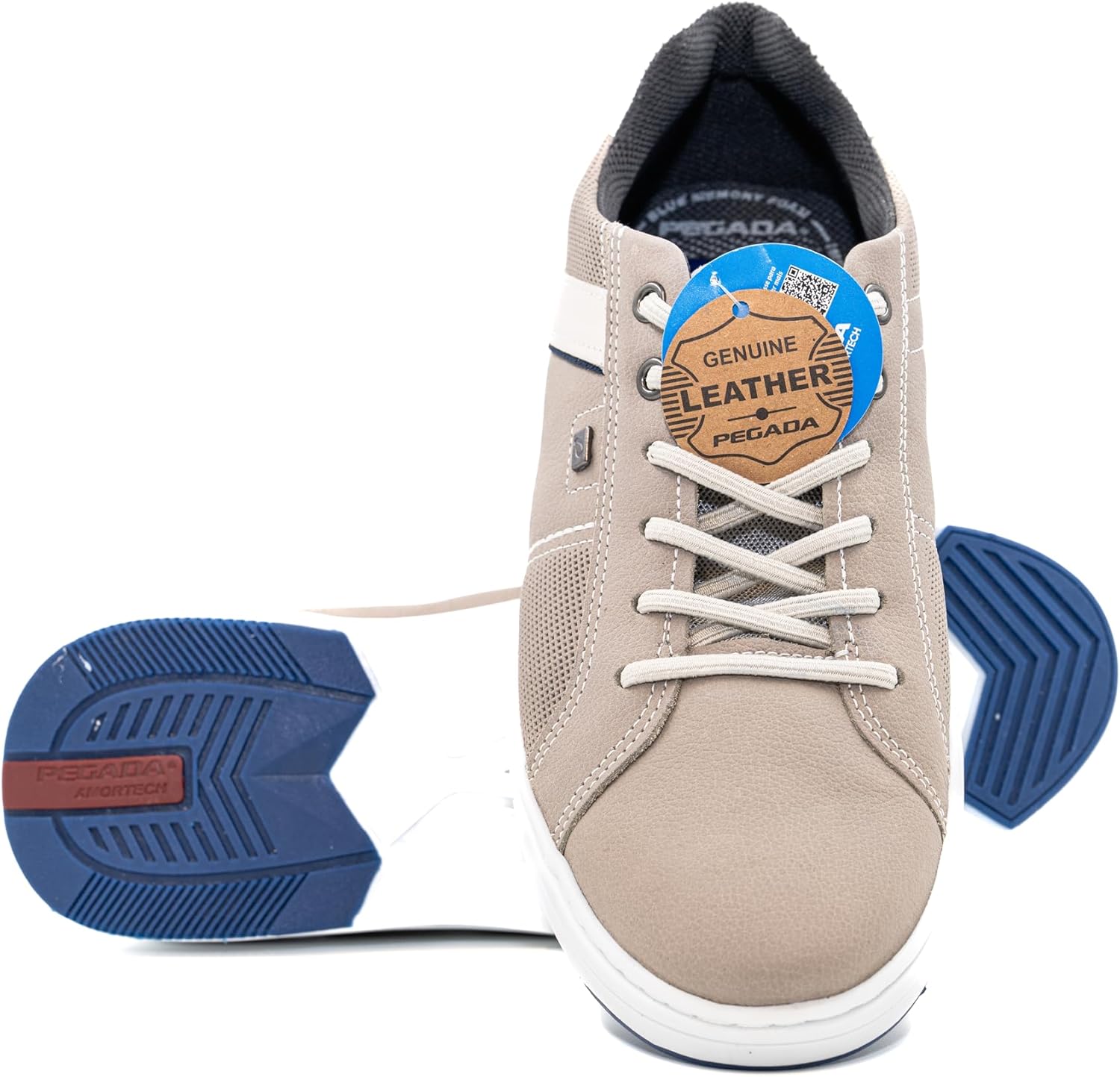 Повседневные кроссовки PEGADA из натуральной кожи, с амортизирующей стелькой из пены с эффектом памяти, модель Street Line 110605, без шнурков, комфортная посадка, серебро
Повседневные кроссовки PEGADA из натуральной кожи, с амортизирующей стелькой из пены с эффектом памяти, модель Street Line 110605, без шнурков, комфортная посадка, серебро