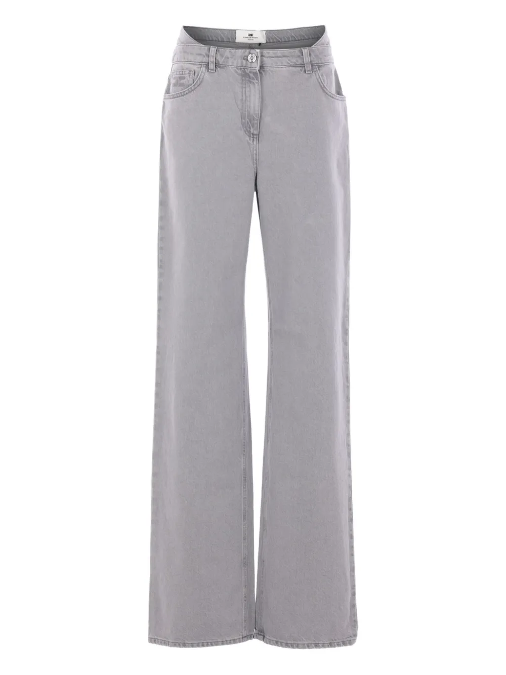 Джинсы с вышитыми карманами Elisabetta Franchi, серый
Джинсы с вышитыми карманами Elisabetta Franchi, серый