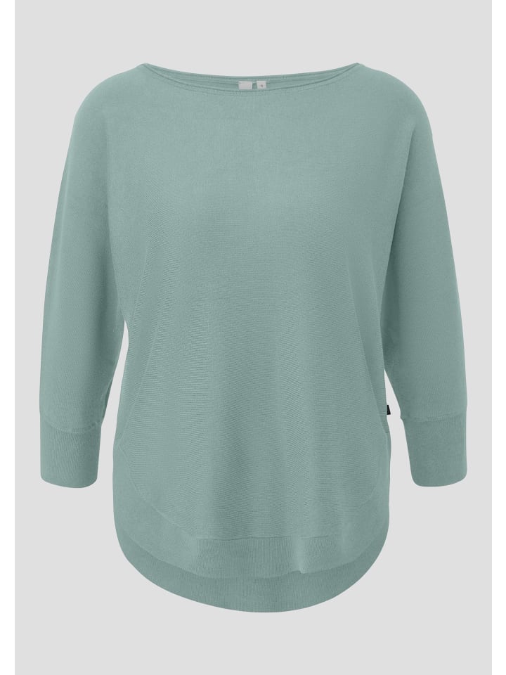 Вязаный свитер цвета 6215_светлый петроль QS
Вязаный свитер цвета 6215_светлый петроль QS