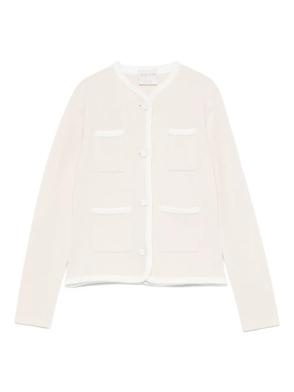 Кардиган с пуговицами и карманами Forte Forte, розовый
Кардиган с пуговицами и карманами Forte Forte, розовый