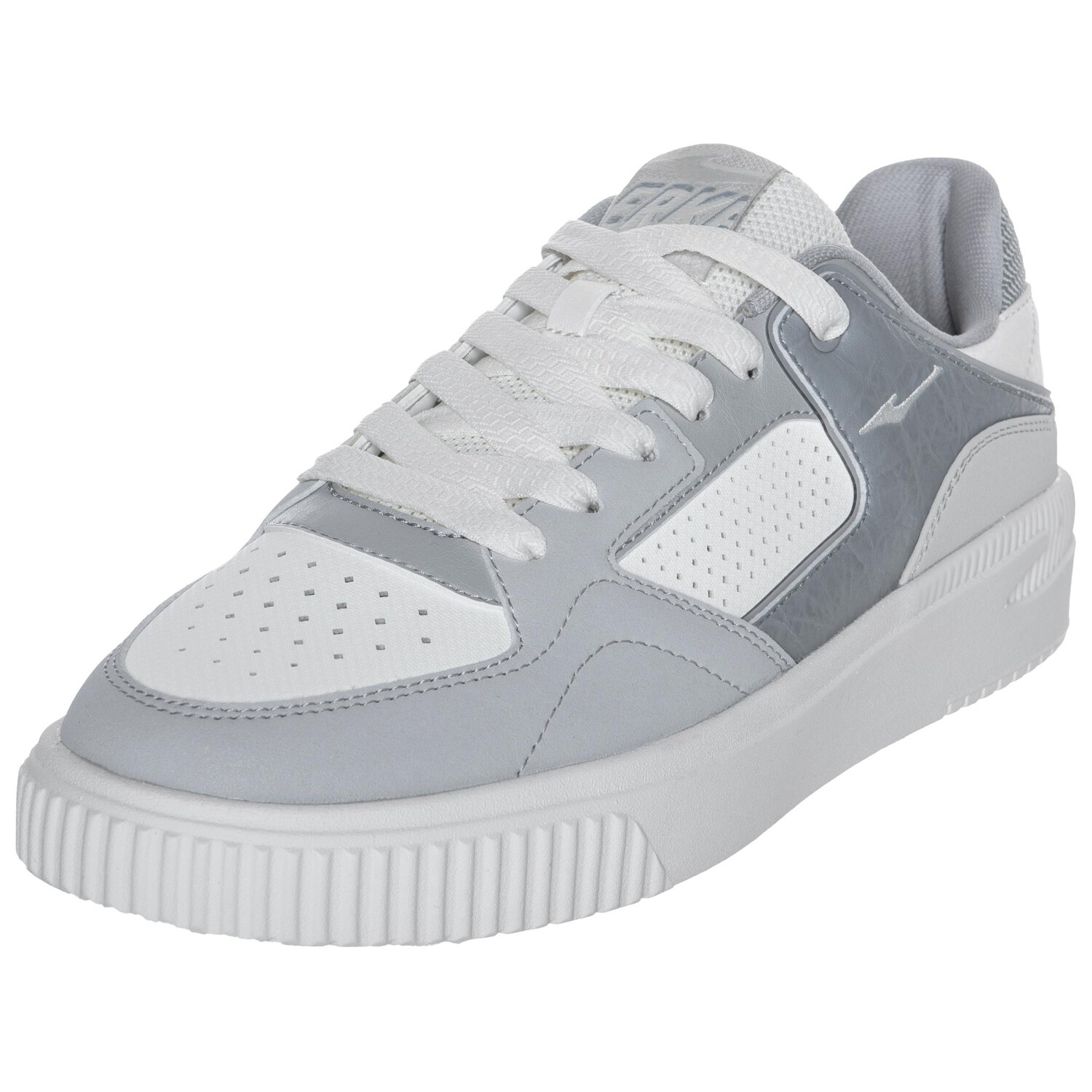 Кеды мужские, обувь для скейтбординга низкая Микрокристаллическая Белый/Облачно-серый Erke
Кеды мужские, обувь для скейтбординга низкая Микрокристаллическая Белый/Облачно-серый Erke