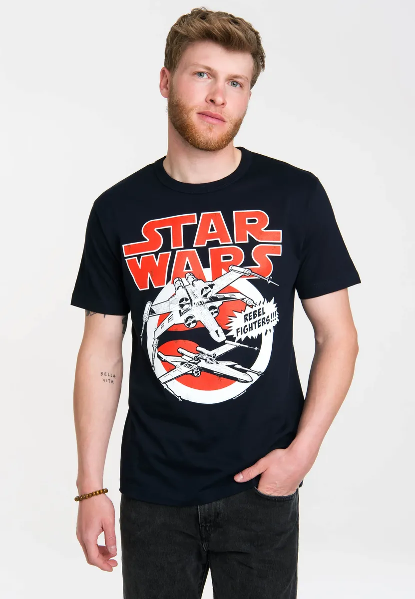 Logoshirt Футболка "X-Wings - Star Wars" с крутым принтом спереди, синий
Logoshirt Футболка "X-Wings - Star Wars" с крутым принтом спереди, синий