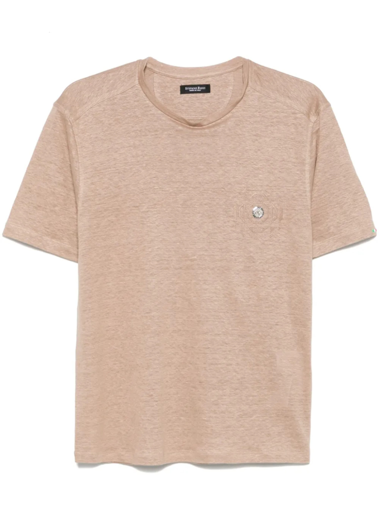 Льняная футболка Stefano Ricci, нейтральный
Льняная футболка Stefano Ricci, нейтральный