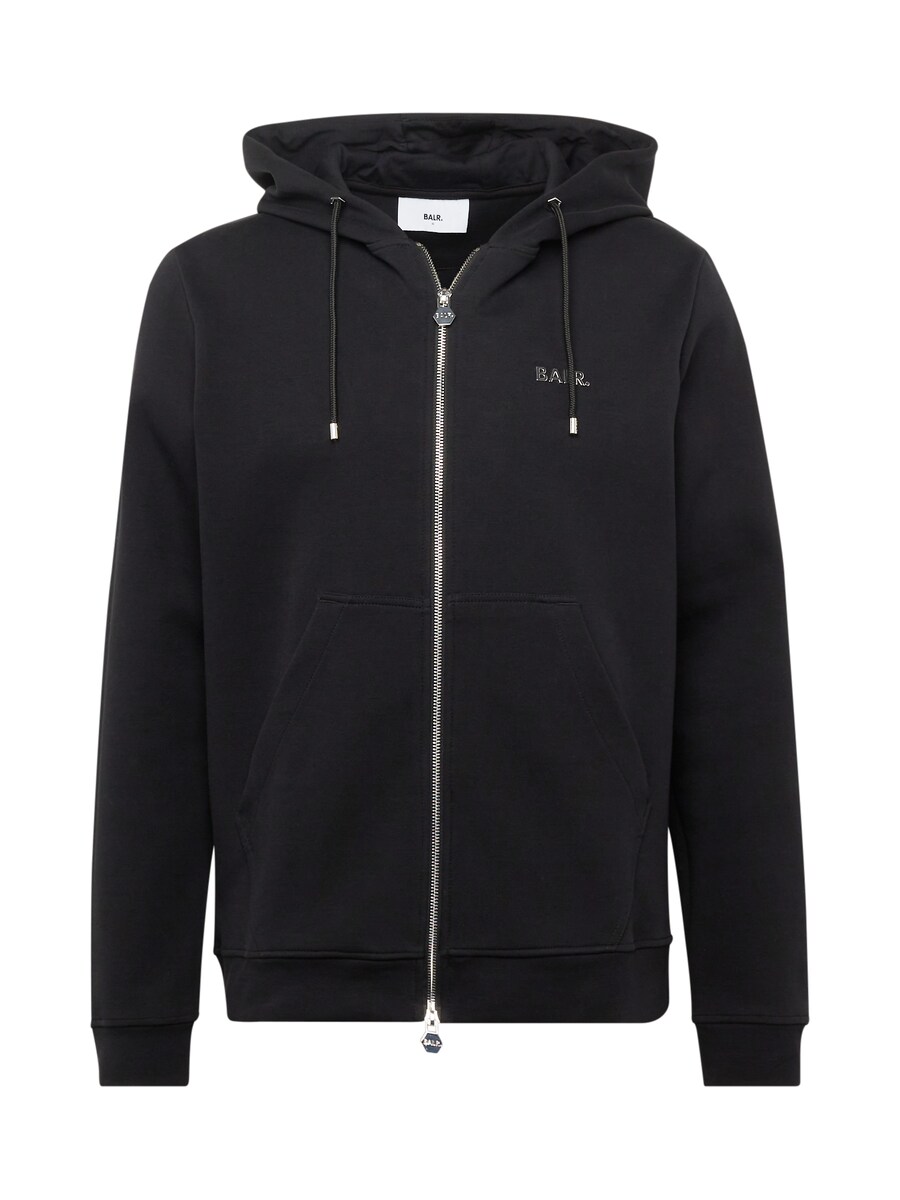 Толстовка с капюшоном на молнии BALR. Zip-Up Hoodie, черный 
Толстовка с капюшоном на молнии BALR. Zip-Up Hoodie, черный