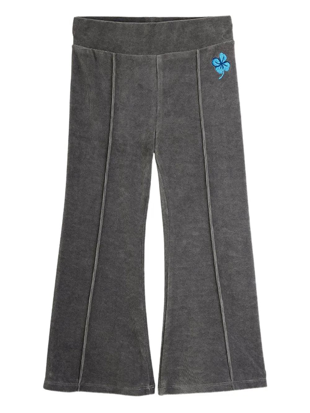 Брюки с цветочными аппликациями Mini Rodini, серый
Брюки с цветочными аппликациями Mini Rodini, серый