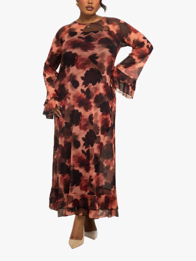 Флоральное платье макси с длинными рукавами FASHION SZN Curve, Pink/Multi
Флоральное платье макси с длинными рукавами FASHION SZN Curve, Pink/Multi