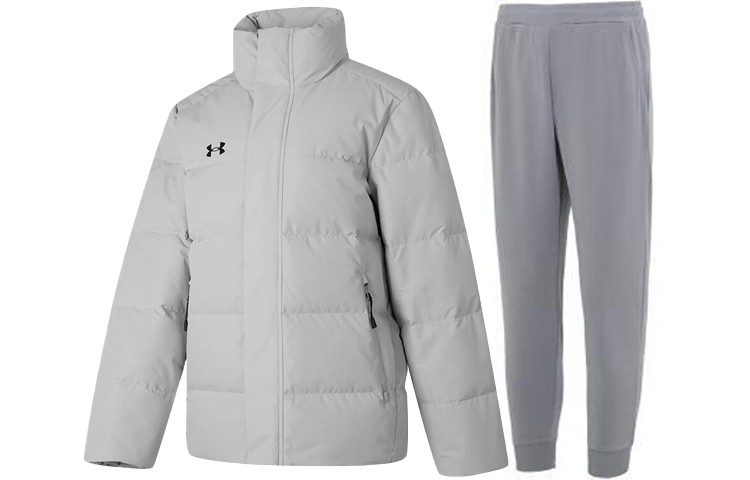 Повседневный спортивный костюм мужской с воротником стойкой умеренный Under Armour, set (светло-серый+серый)
Повседневный спортивный костюм мужской с воротником стойкой умеренный Under Armour, set (светло-серый+серый)