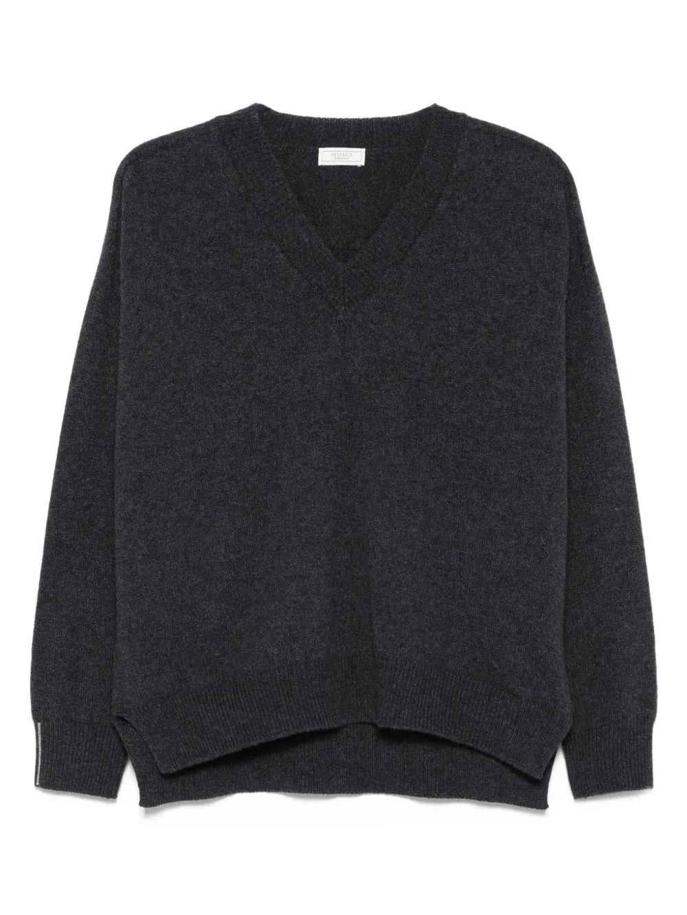Свитер с V-образным вырезом Peserico, серый
Свитер с V-образным вырезом Peserico, серый