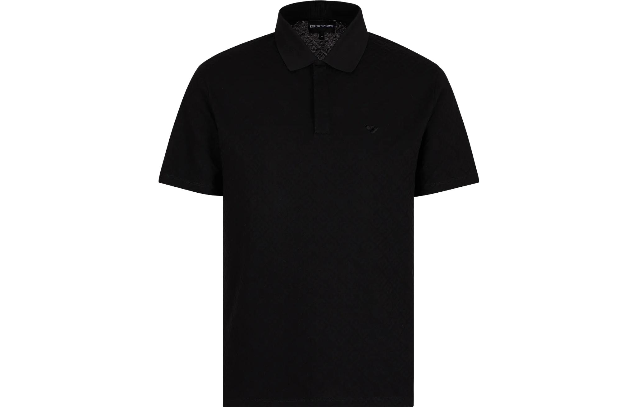 EMPORIO ARMANI Мужская черная поло, Черный, EMPORIO ARMANI Мужская черная поло
EMPORIO ARMANI Мужская черная поло, Черный, EMPORIO ARMANI Мужская черная поло