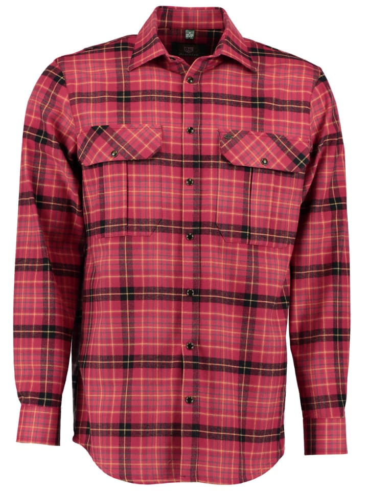 Традиционная рубашка Тризу ярко-красного цвета. OS-Trachten
Традиционная рубашка Тризу ярко-красного цвета. OS-Trachten