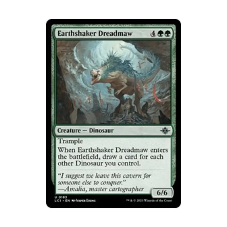 CCG Землетряс Грозной Пасти (U), MTG - The Lost Caverns of Ixalan
CCG Землетряс Грозной Пасти (U), MTG - The Lost Caverns of Ixalan