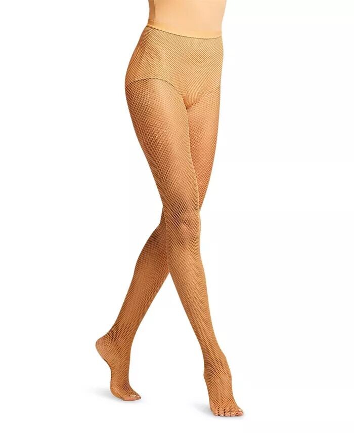 Профессиональные бесшовные колготки в сеточку для девочек Capezio, бежевый
Профессиональные бесшовные колготки в сеточку для девочек Capezio, бежевый
