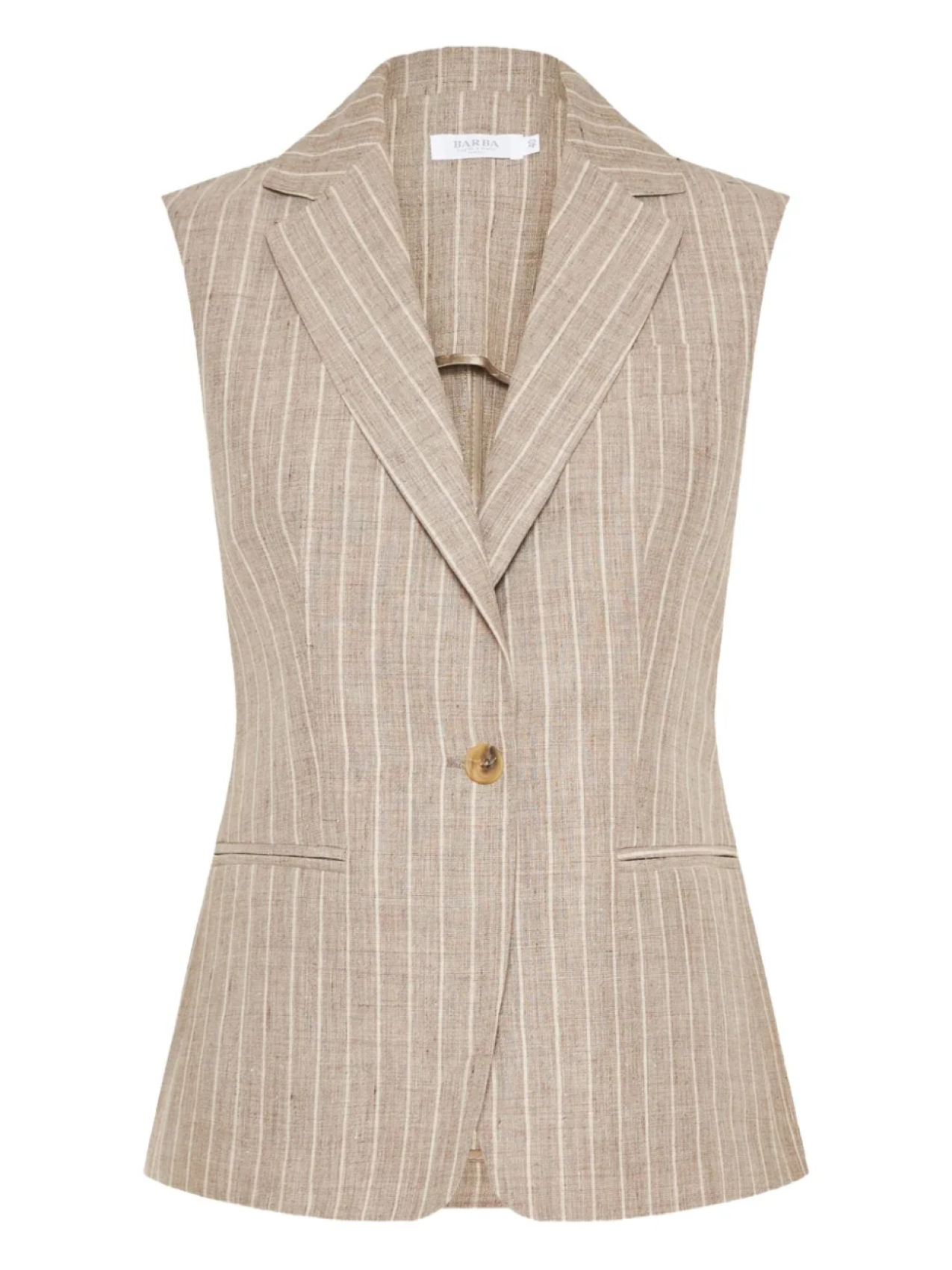 Полосатый жилет Barba, белый
Полосатый жилет Barba, белый