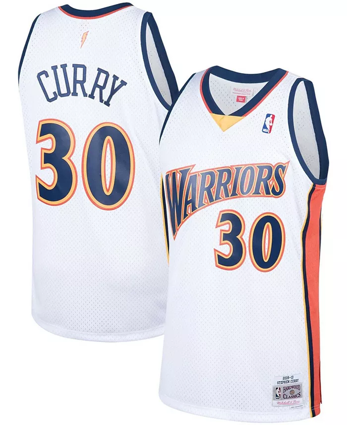 Мужская баскетбольная майка Stephen Curry Golden State Warriors 2009-10 Hardwood Classics Swingman белого цвета Mitchell & Ness
Мужская баскетбольная майка Stephen Curry Golden State Warriors 2009-10 Hardwood Classics Swingman белого цвета Mitchell & Ness