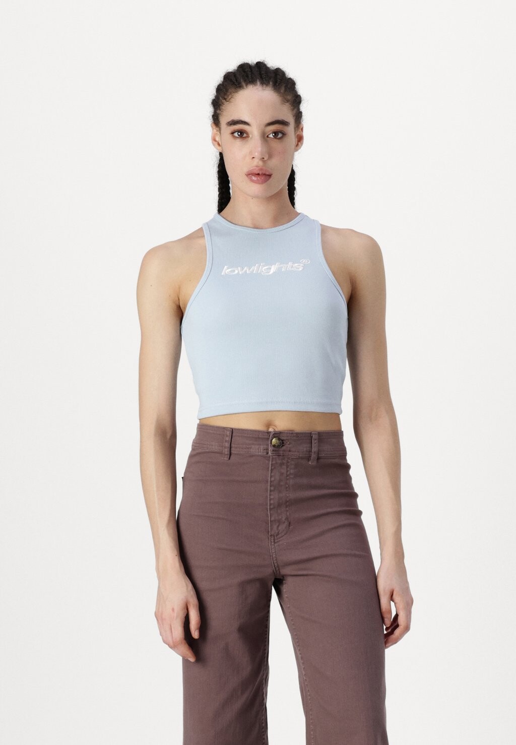 Топ BASIC CROP LOW LIGHTS STUDIOS®, синий
Топ BASIC CROP LOW LIGHTS STUDIOS®, синий