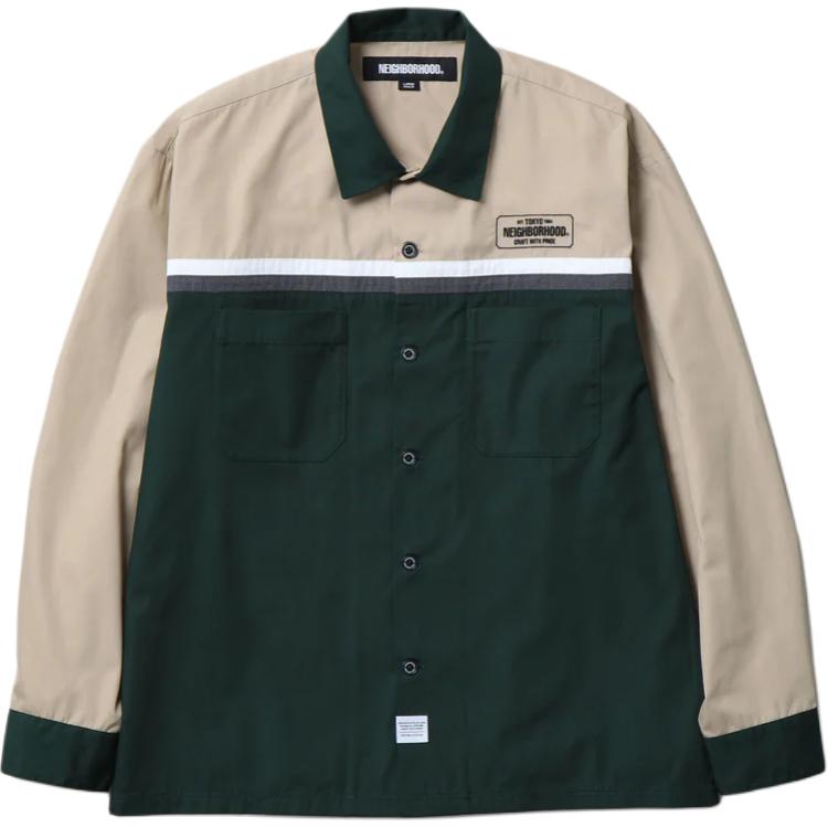 Рубашка унисекс NEIGHBORHOOD, зеленый
Рубашка унисекс NEIGHBORHOOD, зеленый