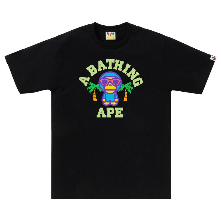 Футболка BAPE Colors Milo College Summer Tee, Black
Футболка BAPE Colors Milo College Summer Tee, Black