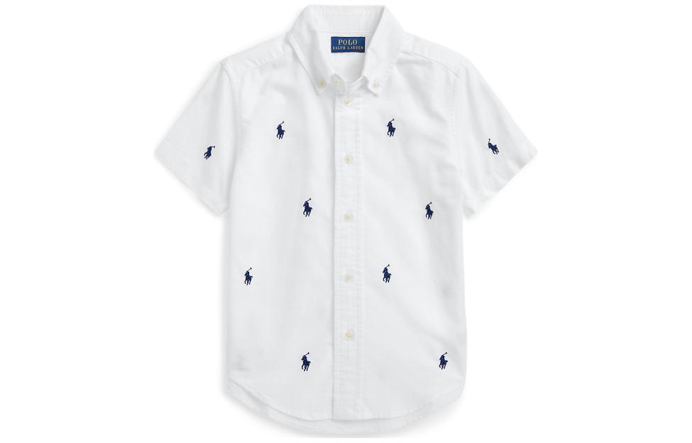 Polo Ralph Lauren Рубашка SS23 White детская
Polo Ralph Lauren Рубашка SS23 White детская