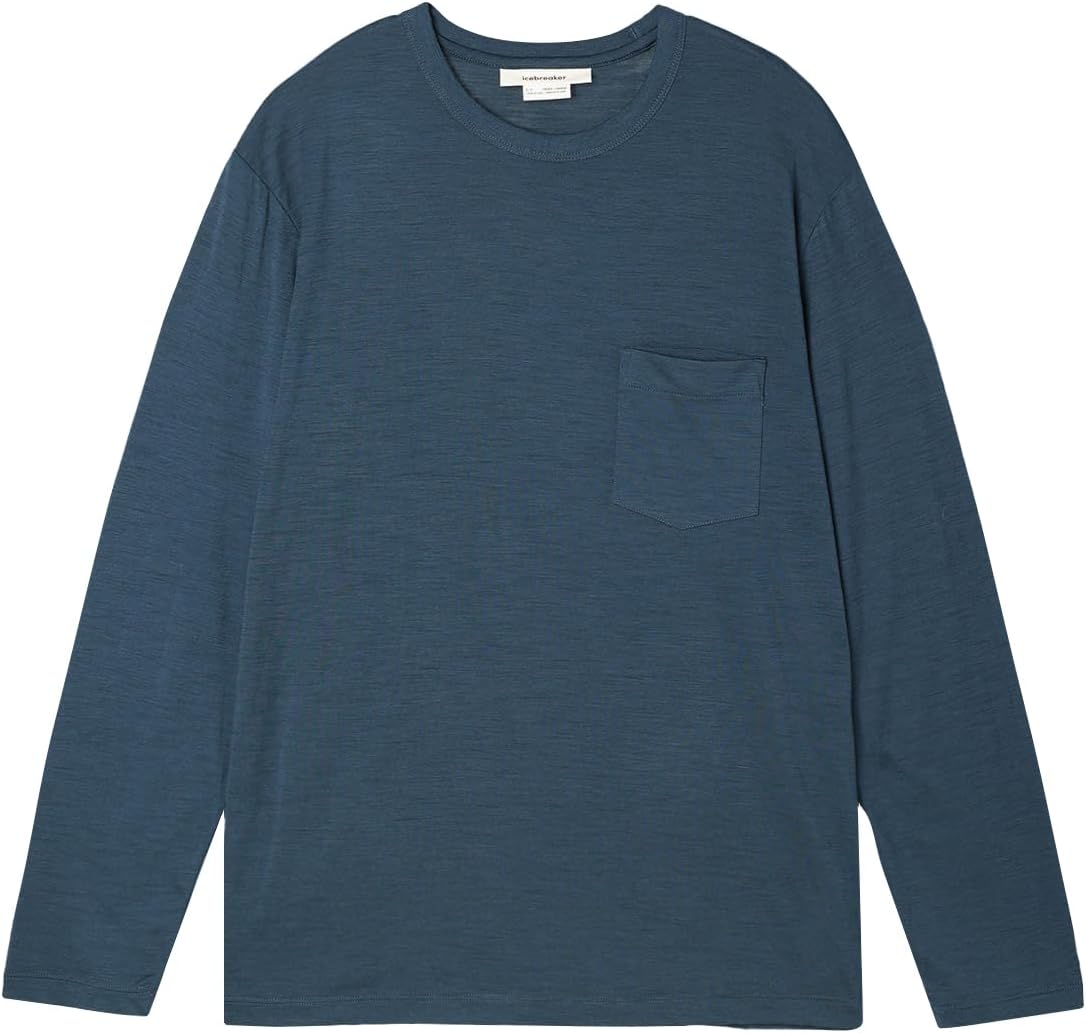 Футболка с длинным рукавом Icebreaker, терморегулирующая, мериносовая шерсть, удобная, унисекс, 150% мериносовая шерсть, длинный рукав, карман, IT62371, унисекс для взрослых
Футболка с длинным рукавом Icebreaker, терморегулирующая, мериносовая шерсть, удобная, унисекс, 150% мериносовая шерсть, длинный рукав, карман, IT62371, унисекс для взрослых