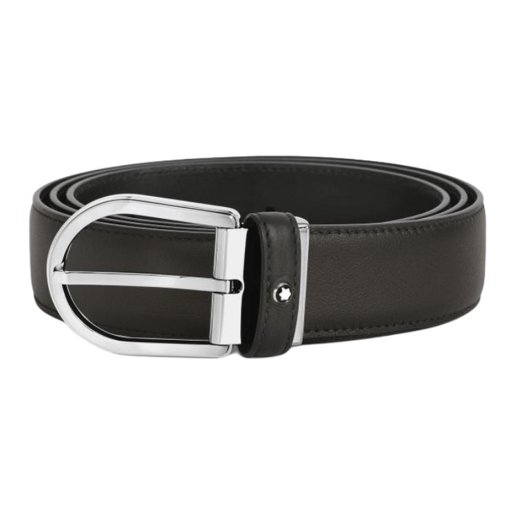 MONTBLANC Кожаный ремень из коровьей кожи унисекс черный 3.5 см
MONTBLANC Кожаный ремень из коровьей кожи унисекс черный 3.5 см