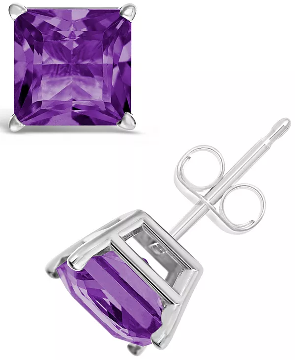 Серьги-Гвоздики с драгоценными камнями из стерлингового серебра Macy'S, amethyst
Серьги-Гвоздики с драгоценными камнями из стерлингового серебра Macy'S, amethyst