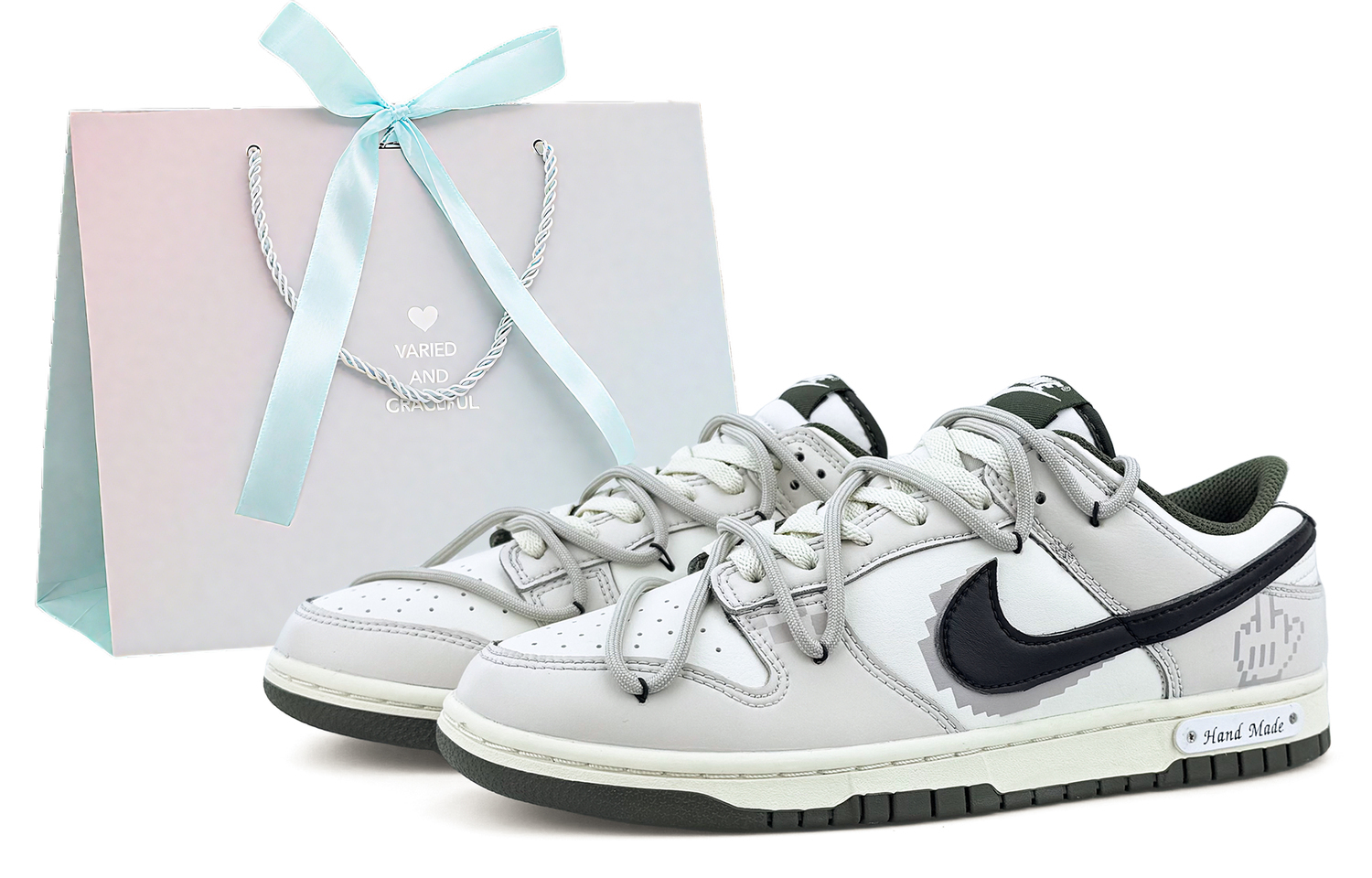 Nike Данк устойчивые к истиранию лоу-топ скейтборд кроссовки мужские - хаки, цвет Khaki
Nike Данк устойчивые к истиранию лоу-топ скейтборд кроссовки мужские - хаки, цвет Khaki