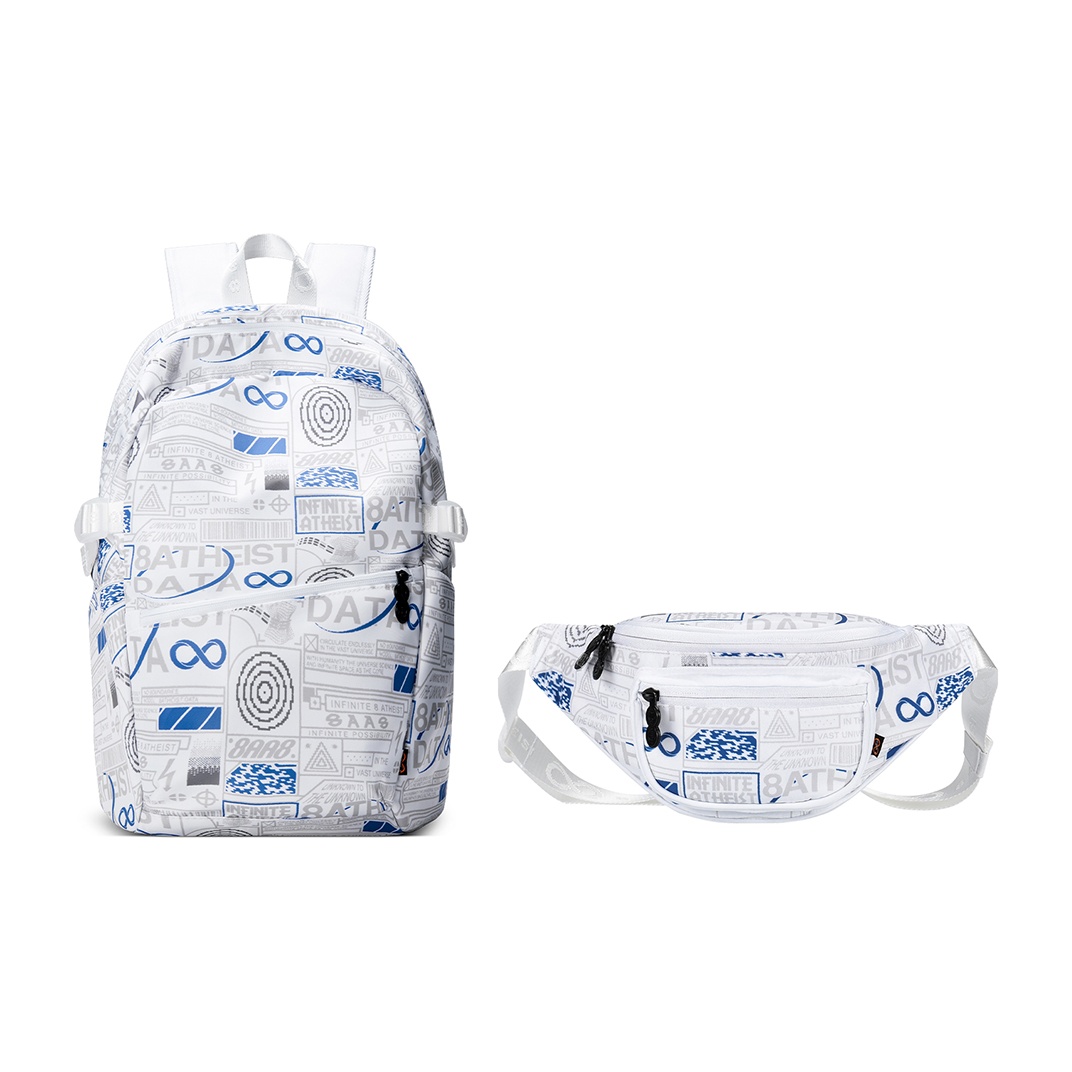 8atheist Полиэстеровый рюкзак унисекс звездчатый белый, Style 4
8atheist Полиэстеровый рюкзак унисекс звездчатый белый, Style 4