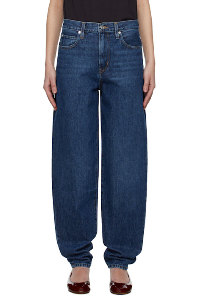 Синие узкие джинсы FRAME 
Синие узкие джинсы FRAME