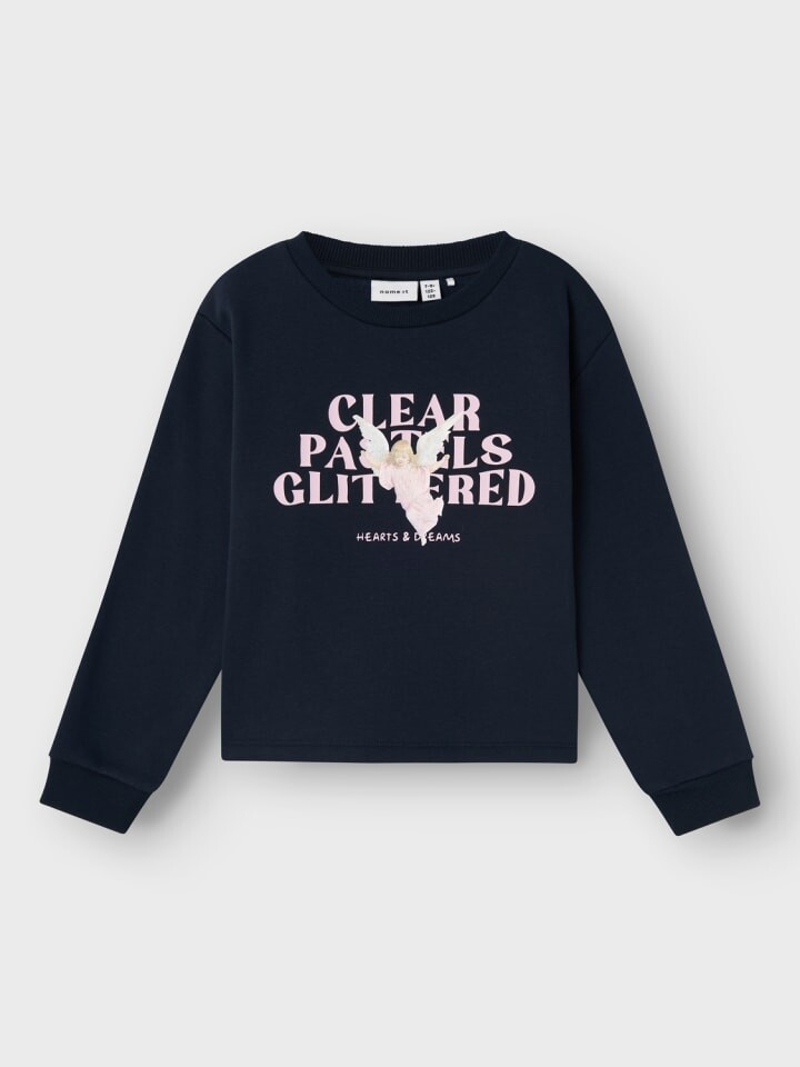 Пуловер name it Pullover Gummiprint Rundhals Loose Fit Lange Ärmel, синий
Пуловер name it Pullover Gummiprint Rundhals Loose Fit Lange Ärmel, синий