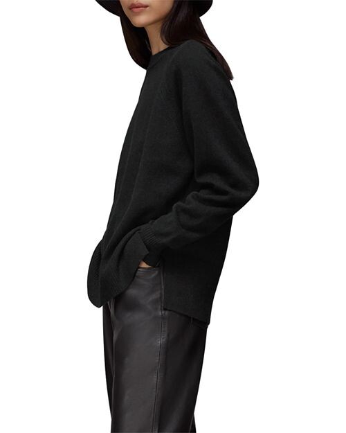 Кашемировый вязаный свитер с круглым вырезом Whistles, цвет Black
Кашемировый вязаный свитер с круглым вырезом Whistles, цвет Black