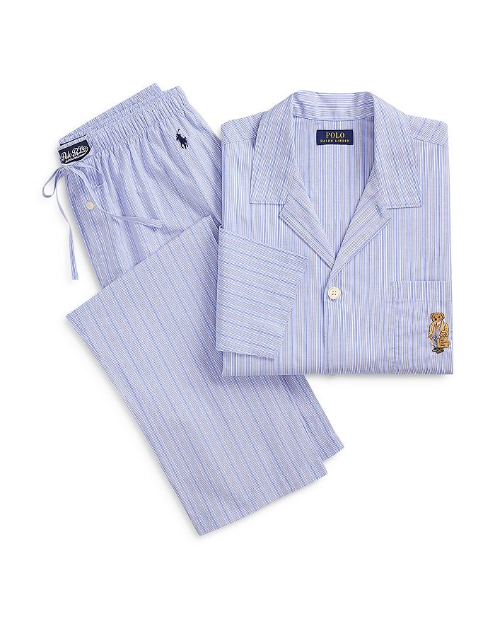 Пижамный комплект Polo Bear Woven Polo Ralph Lauren, синий
Пижамный комплект Polo Bear Woven Polo Ralph Lauren, синий