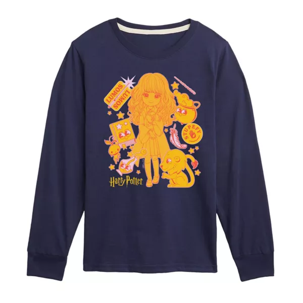 Мальчики 8-20 футболка с длинным рукавом "Гермиона и заклинания" Harry Potter, синий
Мальчики 8-20 футболка с длинным рукавом "Гермиона и заклинания" Harry Potter, синий