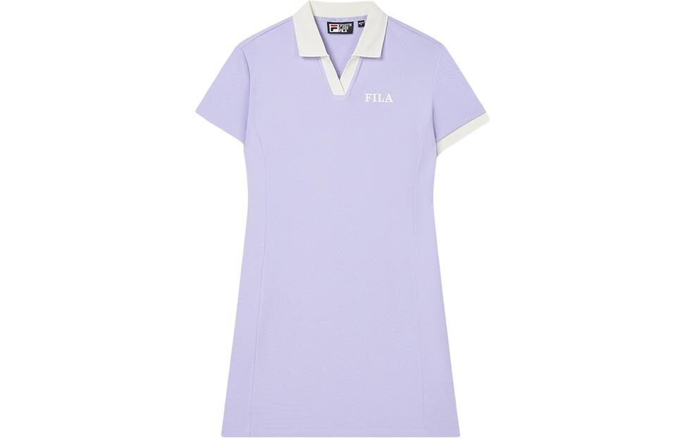 Платье с короткими рукавами женское молочно-картофельное фиолетовое Fila
Платье с короткими рукавами женское молочно-картофельное фиолетовое Fila