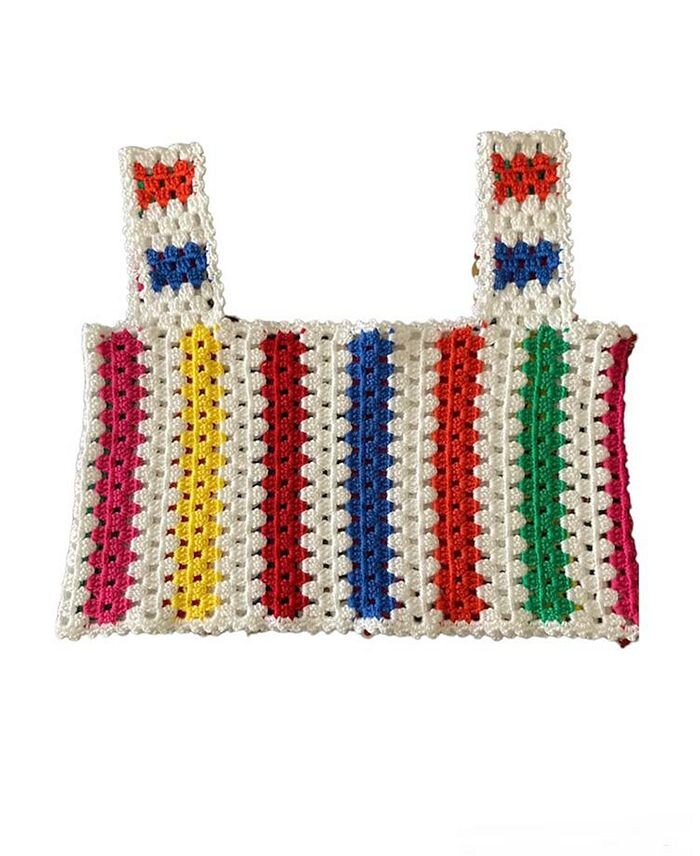 Укороченный топ крючком радуги для девочек NESSI BYRD - Little Kid, Big Kid, мультиколор
Укороченный топ крючком радуги для девочек NESSI BYRD - Little Kid, Big Kid, мультиколор