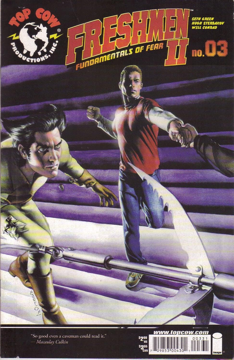 Freshmen II Fudamentals of Fear 3 (2) (Top Cow Productions)
Freshmen II Fudamentals of Fear 3 (2) (Top Cow Productions)