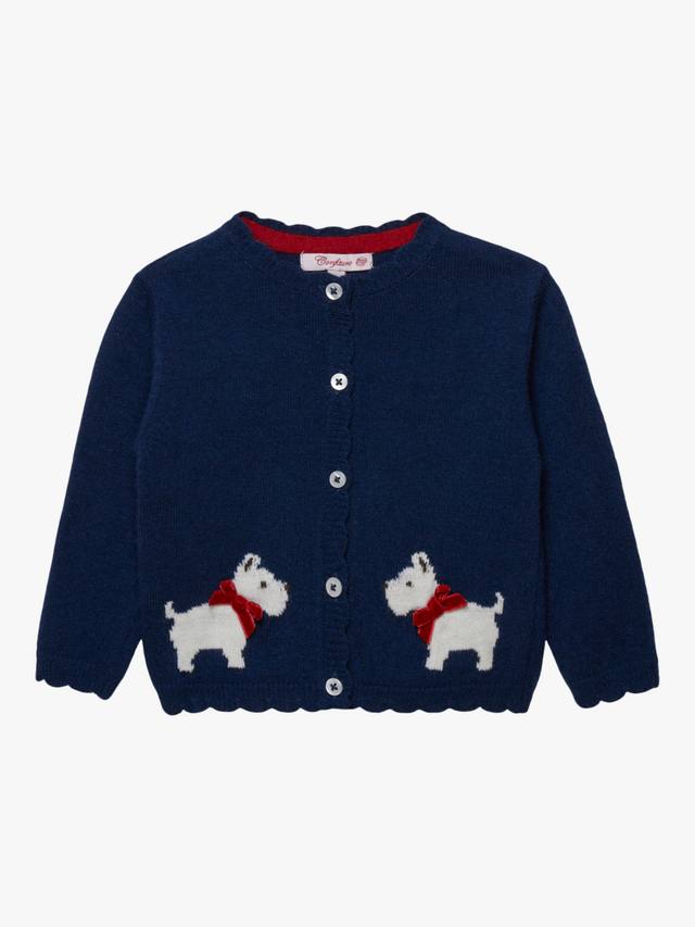 Детский кардиган Scottie из шерстяной смеси Trotters, Navy
Детский кардиган Scottie из шерстяной смеси Trotters, Navy