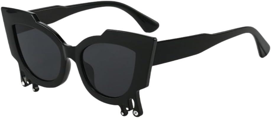 Солнцезащитные очки для модных вечеринок, персонализированные солнцезащитные очки «кошачий глаз», солнцезащитные очки с защитой от УФ-излучения UV400 UJNHGQ, Black Gray
Солнцезащитные очки для модных вечеринок, персонализированные солнцезащитные очки «кошачий глаз», солнцезащитные очки с защитой от УФ-излучения UV400 UJNHGQ, Black Gray