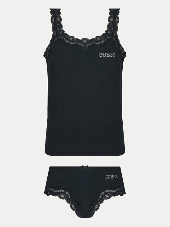 Пижамы стандартного кроя Guess, черный
Пижамы стандартного кроя Guess, черный