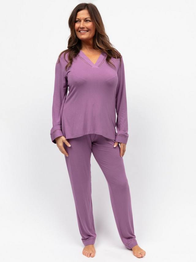 Пижамный комплект с длинными рукавами и кружевной отделкой Cyberjammies, Mauve
Пижамный комплект с длинными рукавами и кружевной отделкой Cyberjammies, Mauve