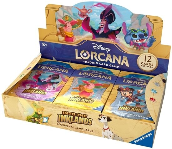 Disney Lorcana: Into the Inklands Booster Box, Карточная игра, Ravensburger Inna marka
Disney Lorcana: Into the Inklands Booster Box, Карточная игра, Ravensburger Inna marka