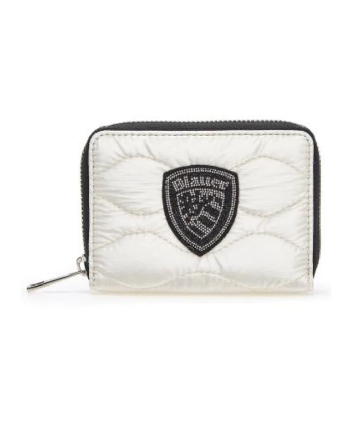 Кошелек на молнии с волнообразным узором Blauer, белый
Кошелек на молнии с волнообразным узором Blauer, белый